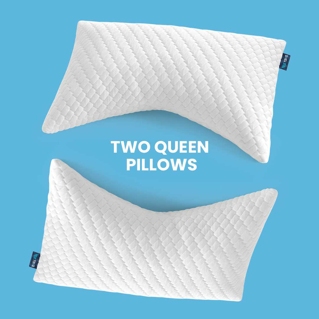 Bamboo Curve Pillow + Extra Foam